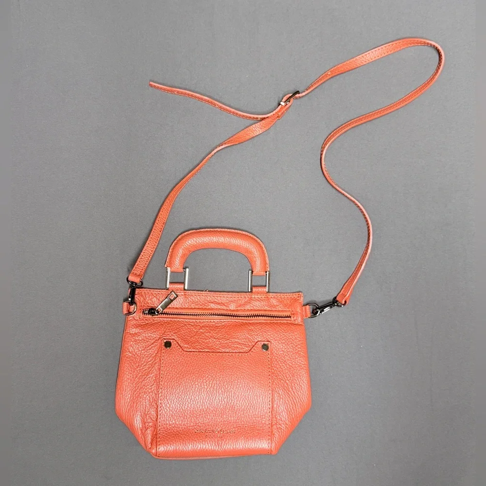 Viola Castellani Made in Italy Padded Leather Satchel (9”x8”)